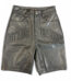 Bottega Desires Leather Shorts